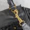 Celine Handbag Shoulder Bag Trapeze Wool Leather Black Gold Hardware Lamb/ขนแกะ ดำ
