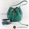 Used Gucci GG Marmont quilted leather bucket bag Green