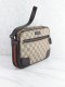 Gucci Second Bag 152599 Sherry Line Leather PVC