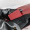 GUCCI  001.3739 Bamboo Shoulder Bag Red Calfskin/Bamboo Women