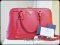 Prada Alma BB Red Fuoco size 30 กระเป๋าพร้อมสายสะพายยาว สีแดงด้านสวยมากๆคะ มือสอง สภาพเหมือนใหม่ ปี 2013