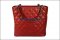 Chanel PST Red Cavier SHW - Used Authentic Bag  กระเป๋าสะพายรุ่นนิยม หนังวัวลายคาเวียสีแดงอะไหล่เงินค่ะ  ของแท้มือสองสภาพดีค่ะ