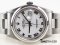 Rolex Datejust Steel Man Size นาฬิกาโรเล็กซ์ หน้าขาวหลักโรมัน สายเหล็กเต้าหู้ ขายนาฬิกาโรเล็กซ์ของแท้มือสอง สภาพดีค่ะ