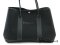 Hermes Garden Party 36 Canvas Black