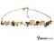 Louis Vuitton Long Necklace 3Tone Love Letters M65253