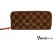 Louis Vuitton Clemence Zippy Long Wallet  Damier