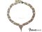 Michal Nagrin Necklace สร้อยคอ มิแซล นากริน ลายดอกไม้ชมพู ประดับคริสตัสและไข่มุก สีชมพู มือสองของแท้ สภาพดีค่ะ