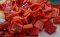Diced red bell peppers