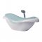 BEABA Camélé’O 1st age Baby Bath with Foot Support - Airy Green