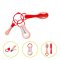 PersonalCare Set (1 thermometer +1 baby nail clippers + brush and comb) - CORAL