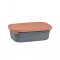 กล่องอาหารเซรามิก Ceramic Lunch Box - Terracotta / Charcoal