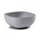 ชามซิลิโคนก้นดูด Silicone Suction Bowl - Grey
