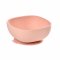 ชามซิลิโคนก้นดูด Silicone Suction Bowl - Pink