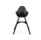 เก้าอี้อเนกประสงค์ รุ่น EVOLU 2 HIGH CHAIR BLACK  2 in 1 + BUMPER + Extra Set Long Legs
