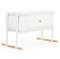 เตียงนอนเด็ก ปรับวางข้างเตียงได้ EVOLUX BEDSIDE CRIB - NATURAL WHITE