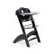 เก้าอี้อเนกประสงค์ รุ่น LAMBDA 3 EVOLUTIVE HIGH CHAIR + TRAY COVER - BLACK