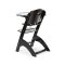 เก้าอี้อเนกประสงค์ รุ่น LAMBDA 3 EVOLUTIVE HIGH CHAIR + TRAY COVER - BLACK