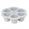Silicone multiportions 6 x 150 ml LIGHT GREY