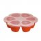 Silicone multiportions 6 x 90 ml PAPRIKA