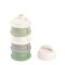 Formula and Snacks Container 4 compartments  - Sage Green