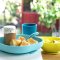 ชุดเซ็ทรับประทานอาหารซิลิโคน 4 ชิ้น BEABA Silicone Meal Set (4 pcs) - Blue
