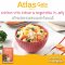 Atlas Cat Complementary ไก่ผสมปลาแซลมอนและผักในเยลลี่ 70กรัม.Chicken with Salmon & Vegetables in Jelly สูตรอาหารเปียก