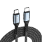 ZTEC ZC311 / ZC312 สายชาร์จเร็ว ไนลอนถัก USB-C to USB-C