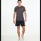 TL Distance T-Shirt เสื้อกีฬาทรงคอวี (เทา)