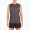 TL Distance Sleeveless Shirt เสื้อวิ่ง เสื้อกีฬา ผู้ชายรุ่น ดิสแทนซ์ สีเทา