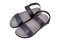 Comfy Slingback - blackOut พื้นเทา หูดำ