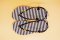 FLIPPER SLINGBACK - blackOut พื้นลายเส้นน้ำตาล/หูน้ำตาล