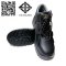 M-8010 TIS 523-2554 รองเท้านิรภัยหุ้มข้อ หนังแท้อัดลาย พื้นPU (เสริมพื้น+กันไฟฟ้าสถิตย์)