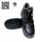 M-8010 TIS 523-2564 รองเท้านิรภัยหุ้มข้อ หนังแท้อัดลาย พื้นPU (เสริมพื้น+กันไฟฟ้าสถิตย์)