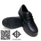 S-011 TC มอก. 523-2554 รองเท้านิรภัย หนังแท้อัดลาย พื้น PVC