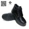 S-022TC TIS 523-2564 รองเท้านิรภัยหุ้มข้อ หนังแท้อัดลาย พื้น PVC