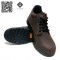 S-1309ON TIS 523-2564 รองเท้านิรภัยหุ้มข้อ หนังแท้นูบัคออยล์สีน้ำตาล พื้น NBR