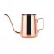 พร้อมส่ง! กาดริป สำหรับชงกาแฟ กาปากยาว (แบบไม่มีฝาปิด) สีเงิน 250ml / 350ml มีหูจับ แบบสแตนเลส Stainless Coffee Drip Pot