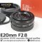 E20mm F2.8 ศูนย์ไทย มีฟิลเตอร์