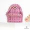 MCM SMALL BACKPACK PINK WITH POUCH 2 PIECES 2ND