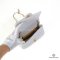 CHANEL CLASSIC ADJ BALL GRAY LAMB GHW
