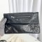 BALENCIAGA ENLEVOPE CLUTCH 31 BLACK LAMB SHW STAMP F