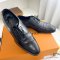 LOUIS VUITTON LOAFER 8.5" BLACK DAMTER