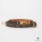 LOUIS VUITTON STRAP 100 BROWN MONOGRAM CANVAS GHW