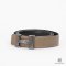HERMES BELT 100 BROWN GRIS ETAIN TOGO RHW STAMP R SQ