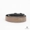 HERMES BELT 100 BROWN GRIS ETAIN TOGO RHW STAMP R SQ
