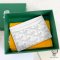 GOYARD SULPICE CARD SHORT WHITE CANVAS