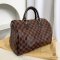 LV SPEEDY 30 BROWN DAMIER CANVAS GHW