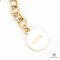 DIOR CD BRACELET 18 PEARL GHW