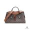 LV TUILERIES MM BROWN RED MONOGRAM GHW