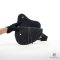 DIOR SADDLE BELT BAG BLACK OBLIQUE SHW